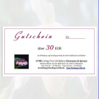 Geschenk-Gutschein 30 € für LTOE Orchideen-Essenzen-Shop